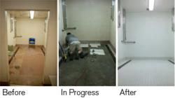 Advantis Credit Union helped Portland Rescue Mission renovate shower facilities to serve more homeless guests.